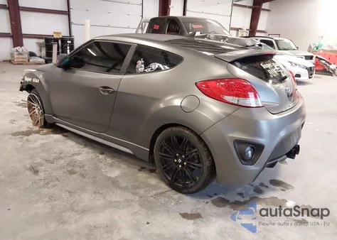 2015 Hyundai Veloster Turbo from USA, damaged, VIN KMHTC6AE5FU221236
